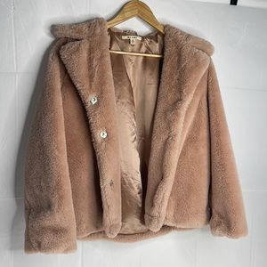 Miami Faux Fur Jacket - light use teddy jacket